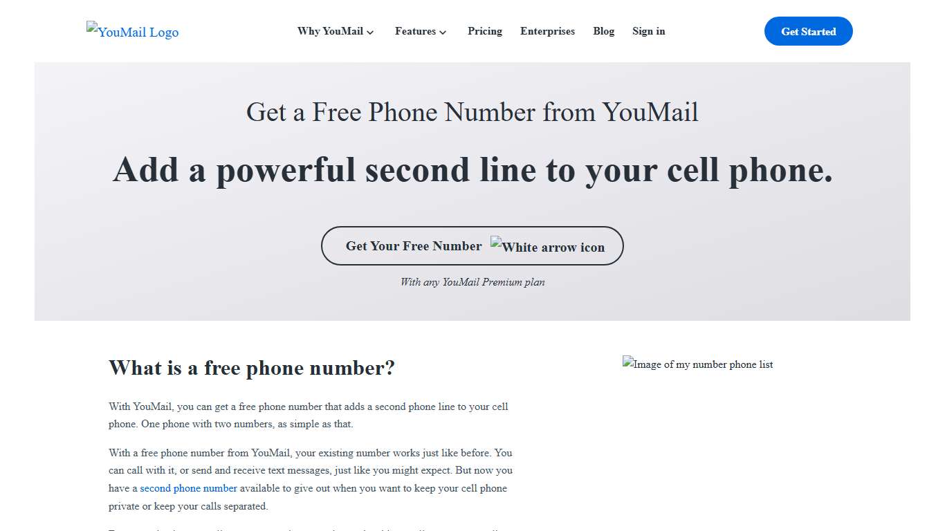 Block Spam & Smarter Visual Voicemail YouMail